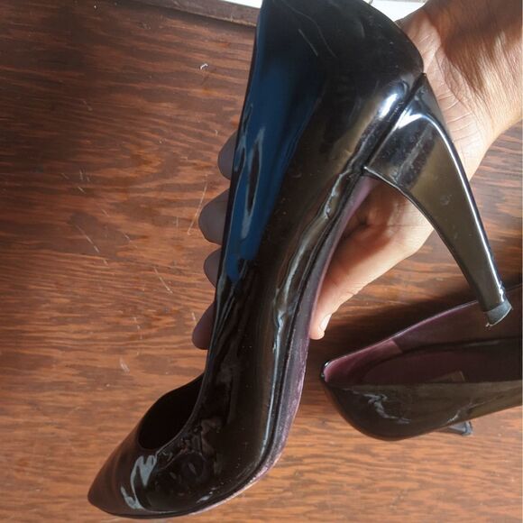 Miu Miu Black Patent Pump Heels - Picture 8 of 9